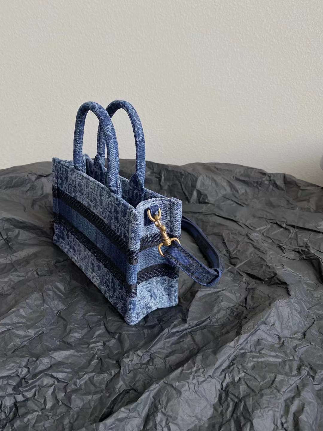Dior Cd Mini Book Tote Bag view 3