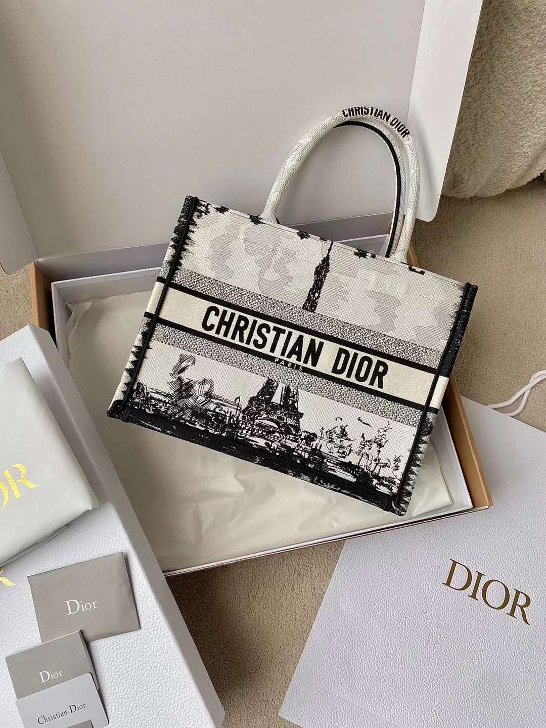 Dior Cd Book Tote Bag view 1