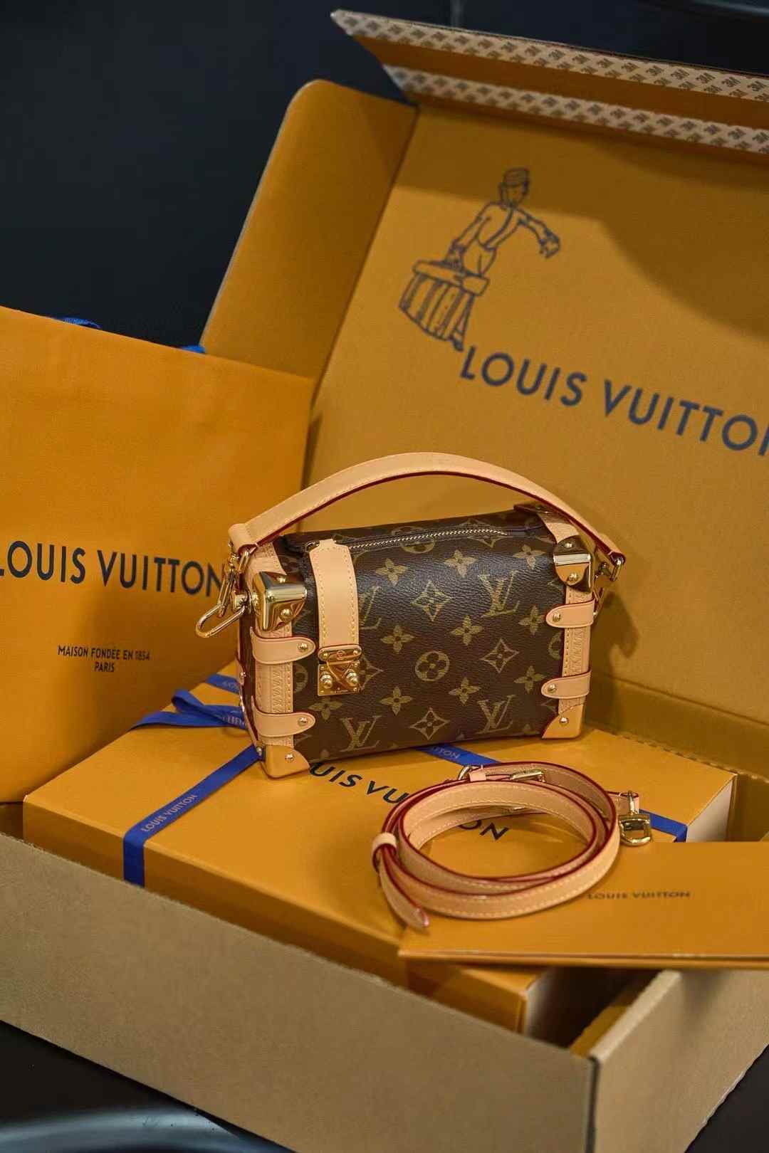 Louis Vuitton M46815 Side Trunk MM view 1