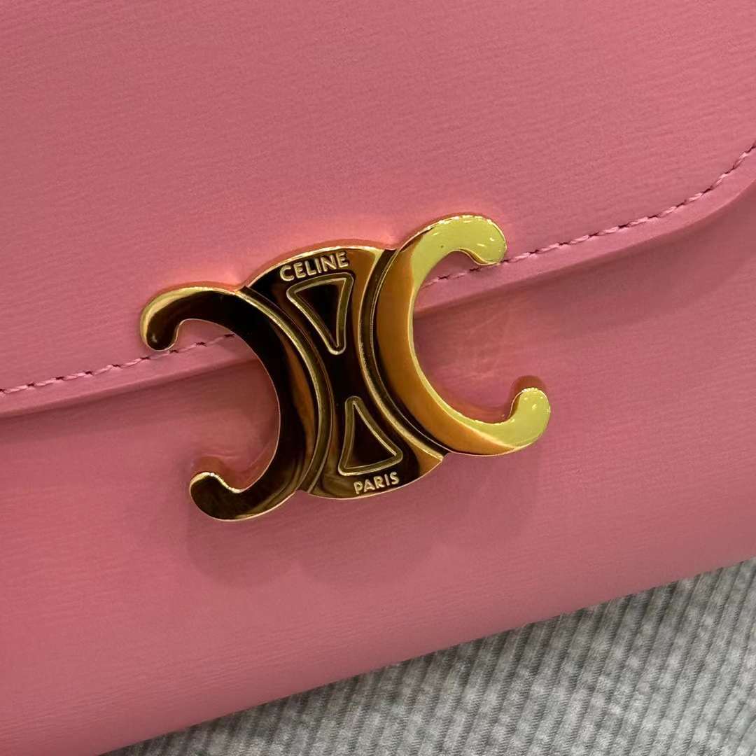 Celine NEW Triumphal Arch logo wallet view 8