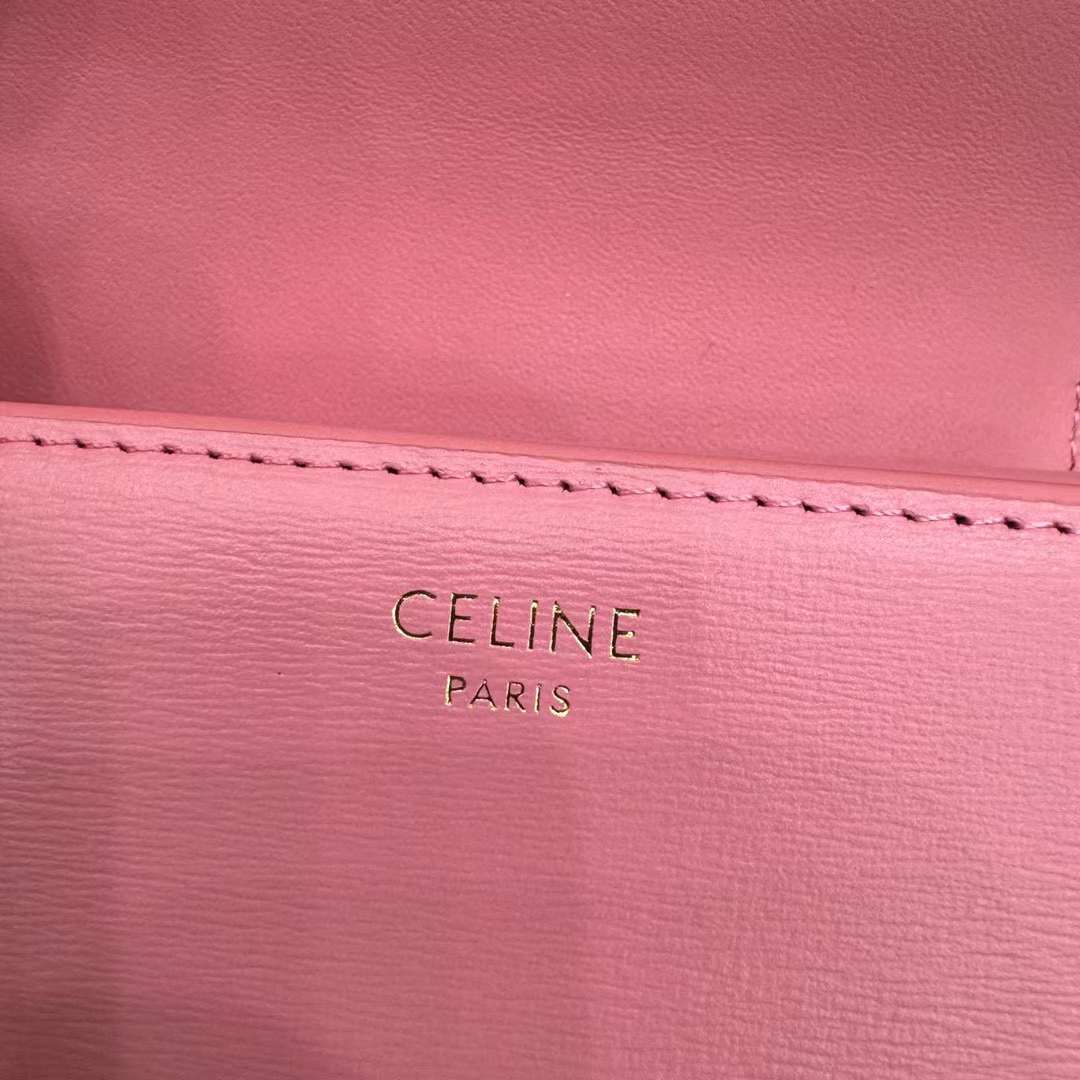 Celine NEW Triumphal Arch logo wallet view 9