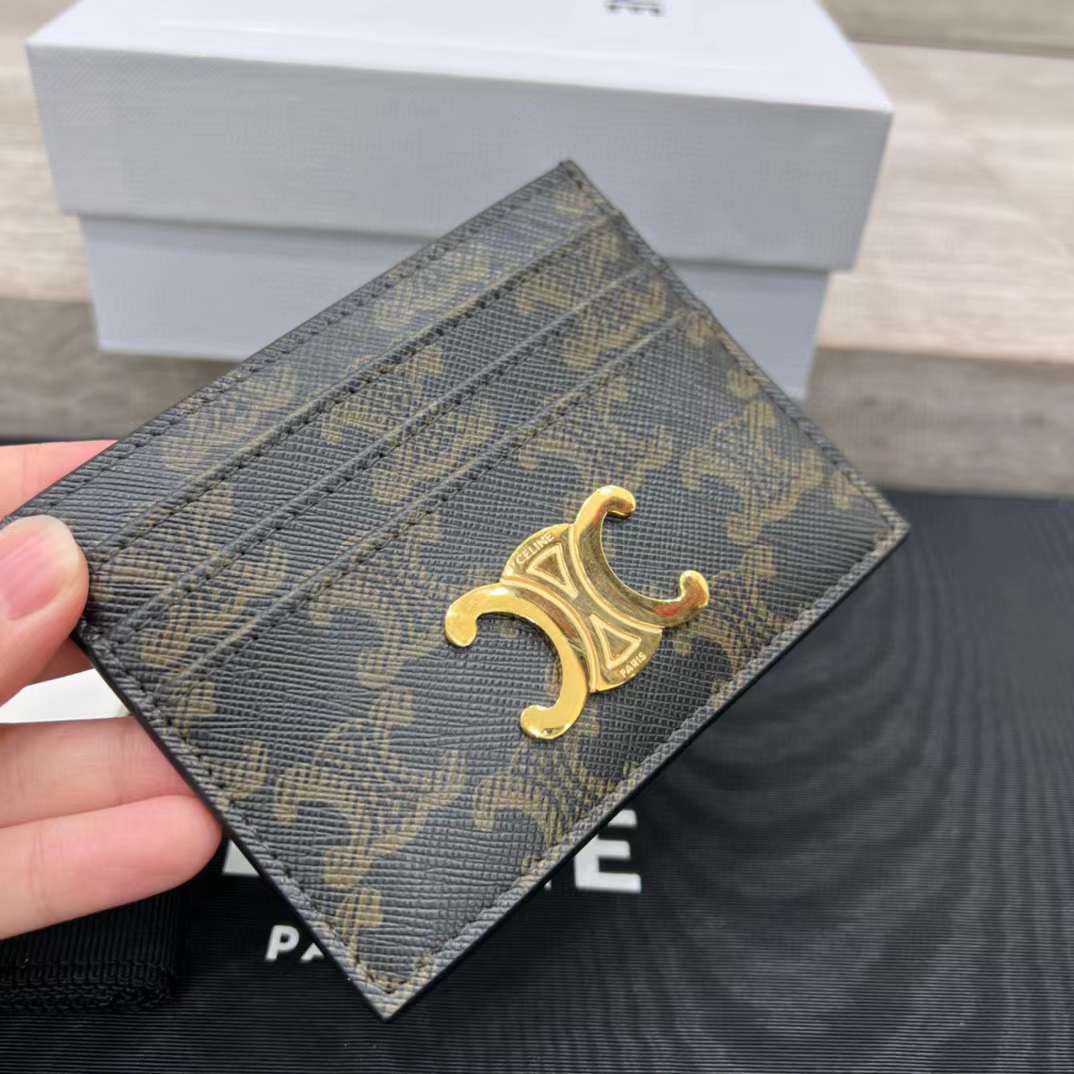 Celine NEW Arc de Triomphe logo card pack view 2