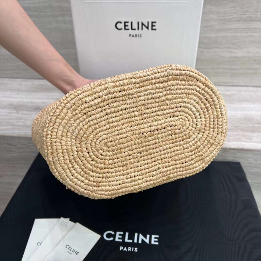 Celine TEEN Plant basket bag view 5