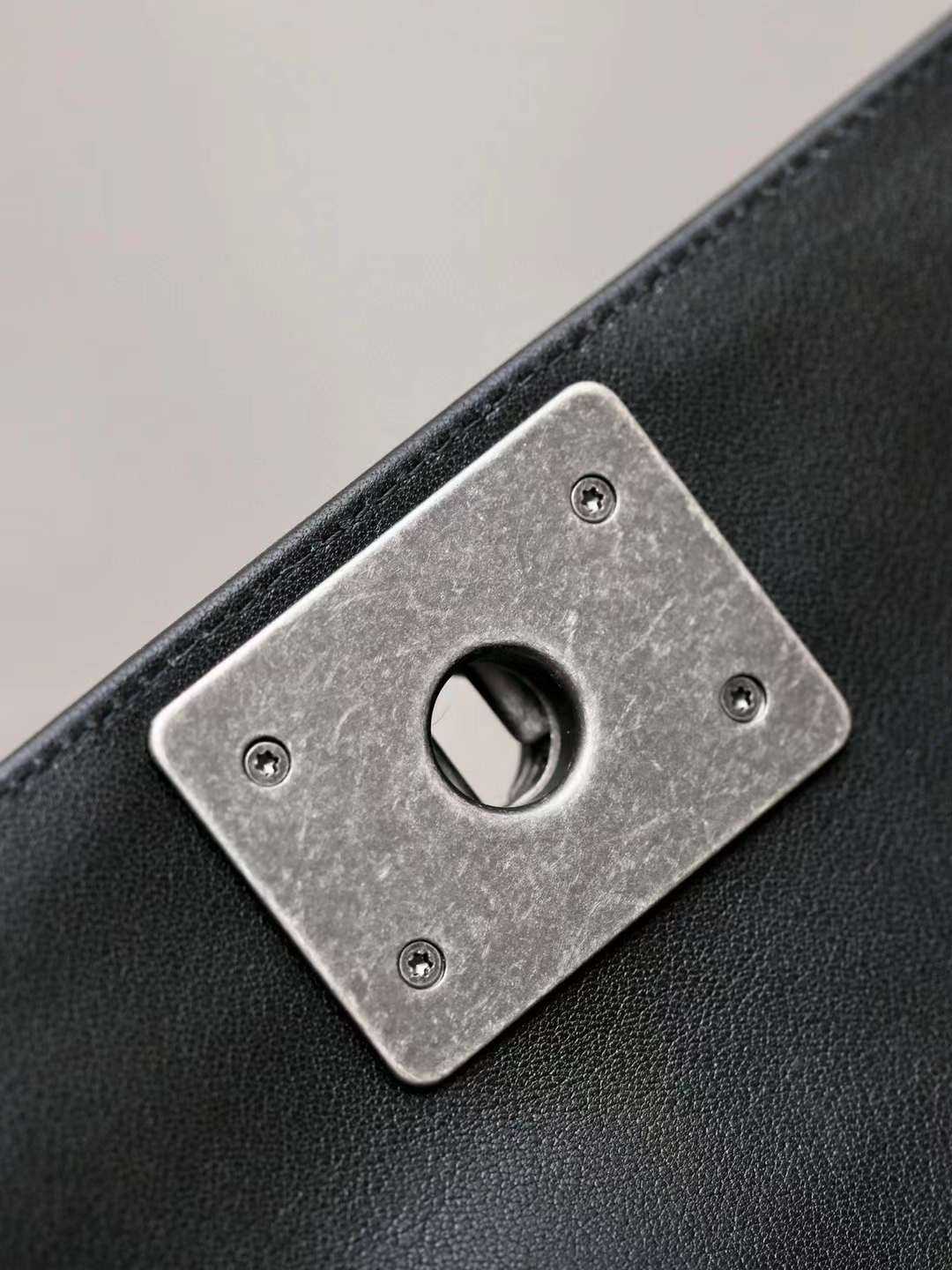 Chanel boy handbag view 16