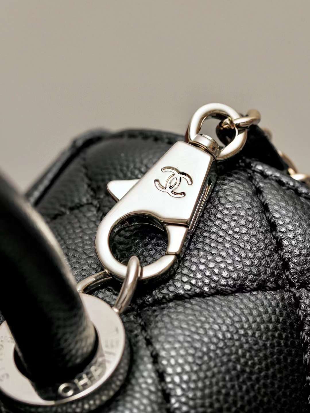 Chanel mini shopping bag view 6
