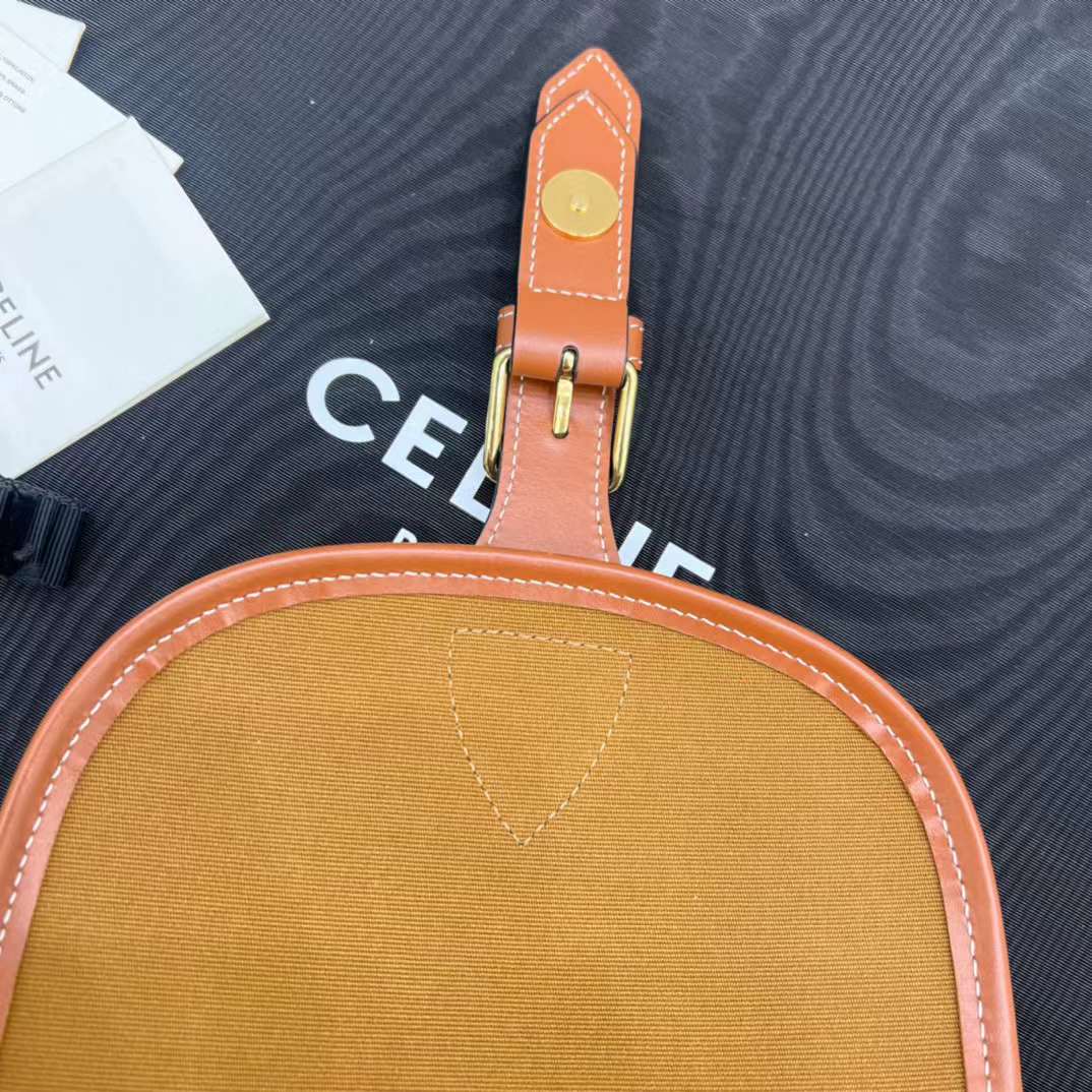 Celine TRIOMPHE CANVAS knapsack view 7