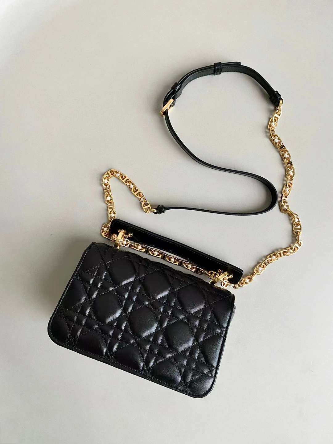 Dior Mini Jolie Top Handle Bag view 3