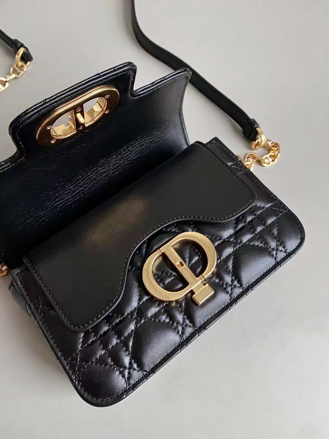 Dior Mini Jolie Top Handle Bag view 8