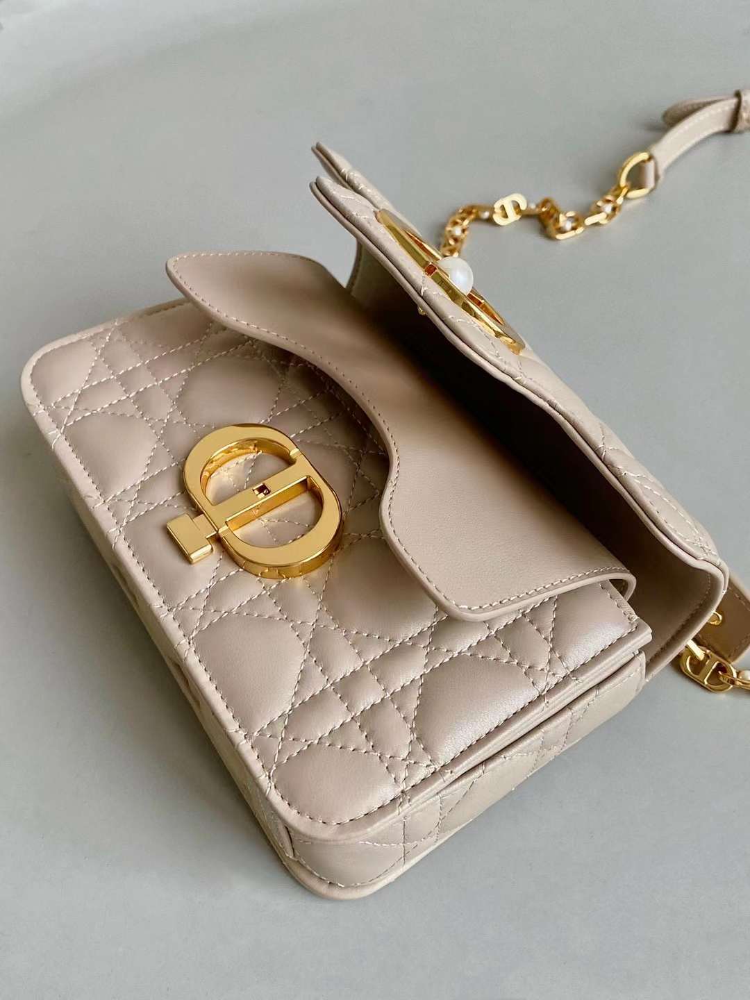 Dior Mini Jolie Top Handle Bag view 5