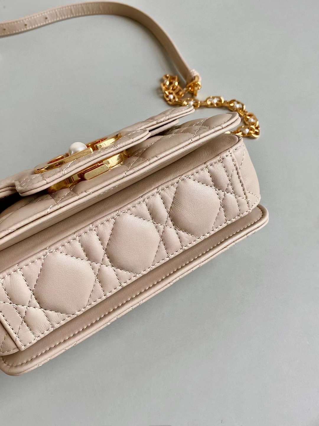 Dior Mini Jolie Top Handle Bag view 6