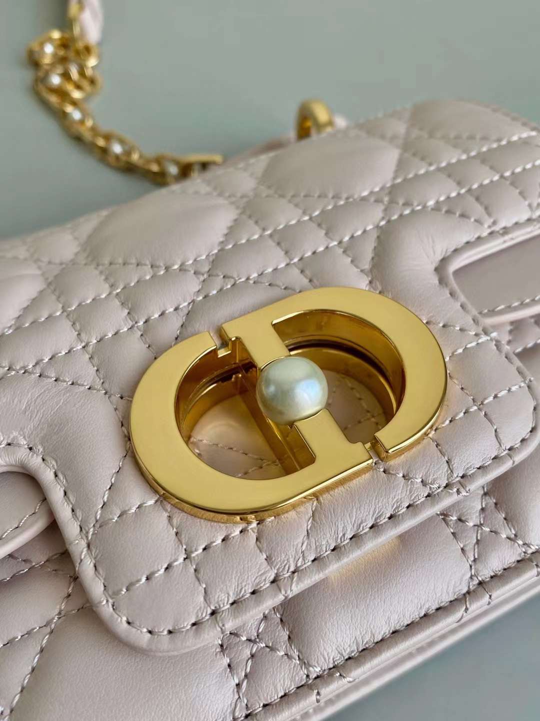 Dior Mini Jolie Top Handle Bag view 4