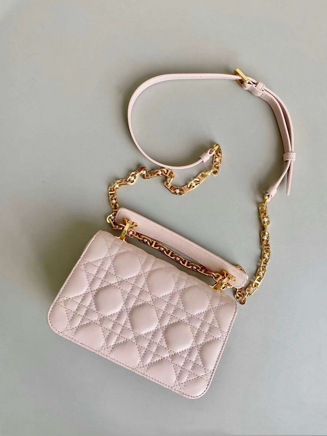 Dior Mini Jolie Top Handle Bag view 8