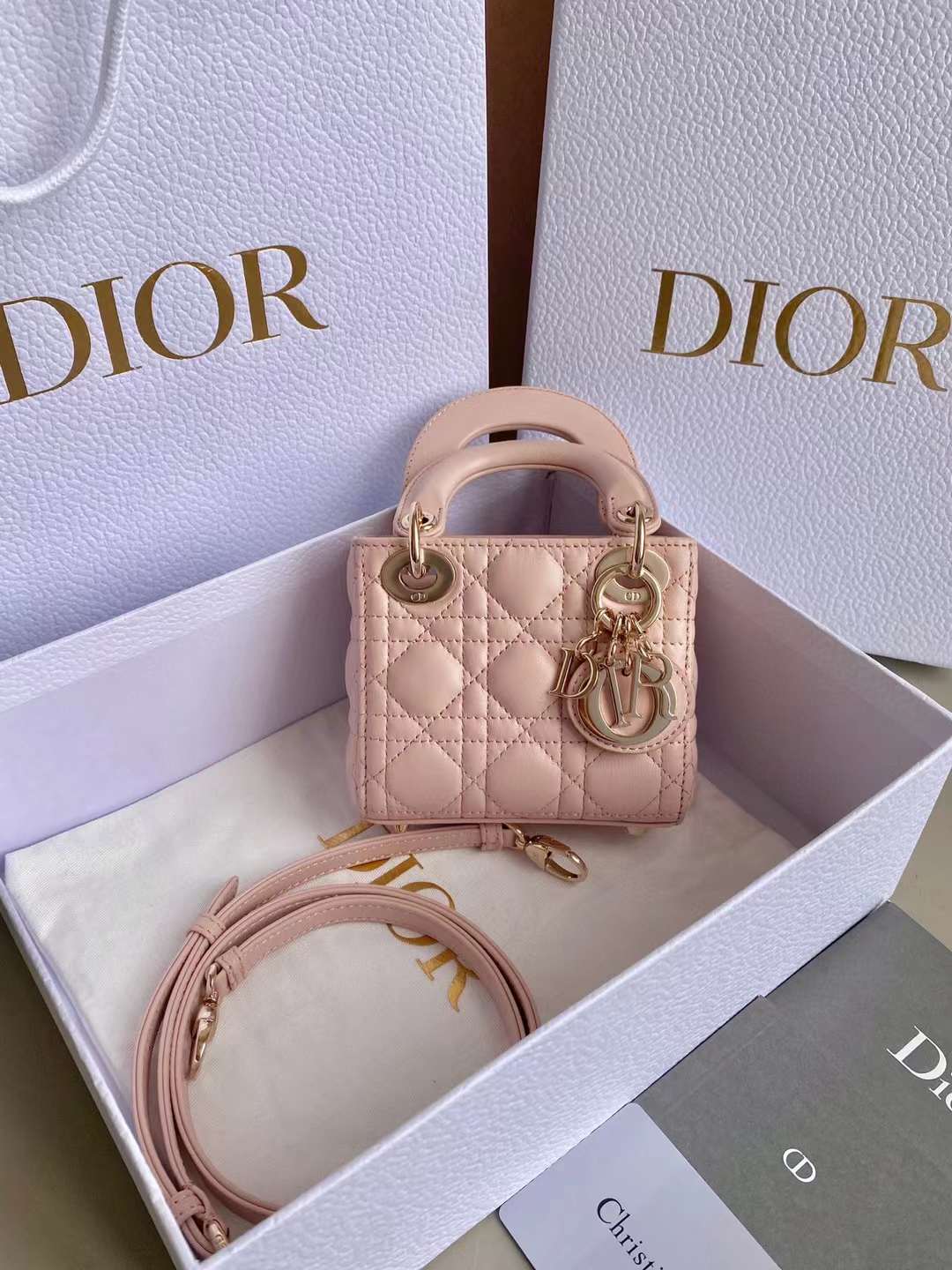 Dior Micro Mini Lady Bag view 1