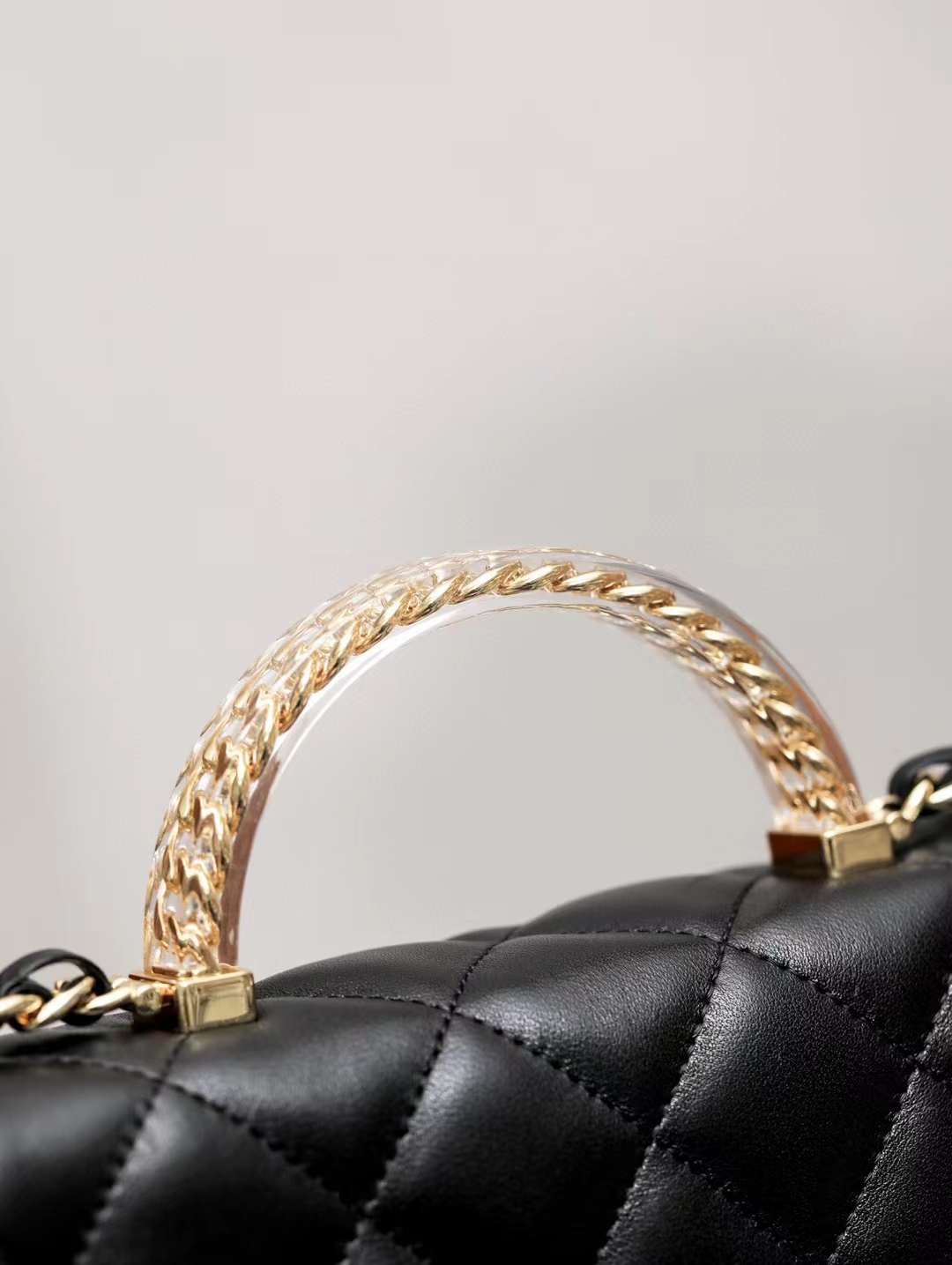 Chanel 24S Resin wrist flap bag view 5
