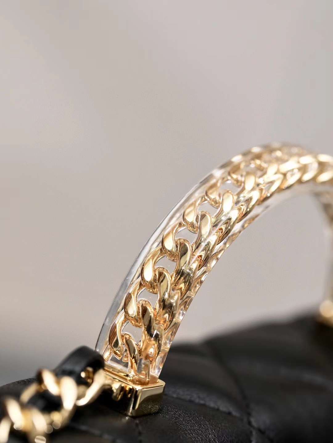 Chanel 24S Resin wrist flap bag view 6