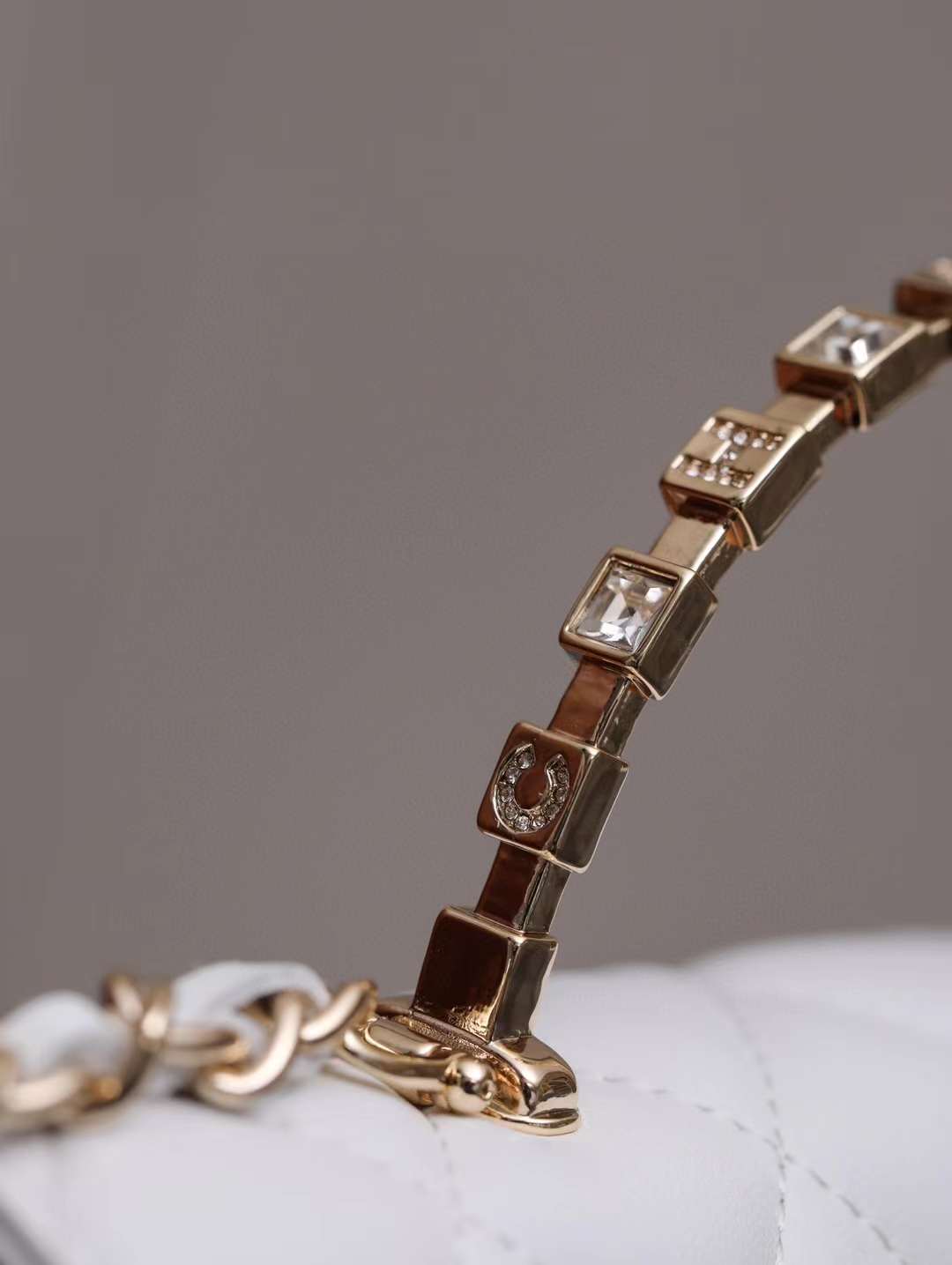 Chanel 24S Metal letter wrist kelly woc view 5