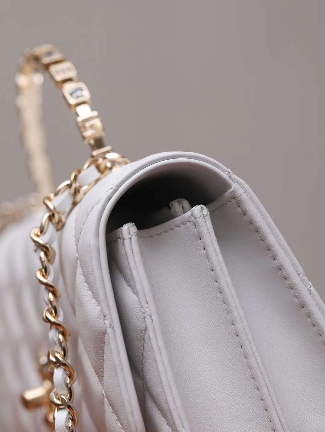 Chanel 24S Metal letter wrist kelly woc view 6