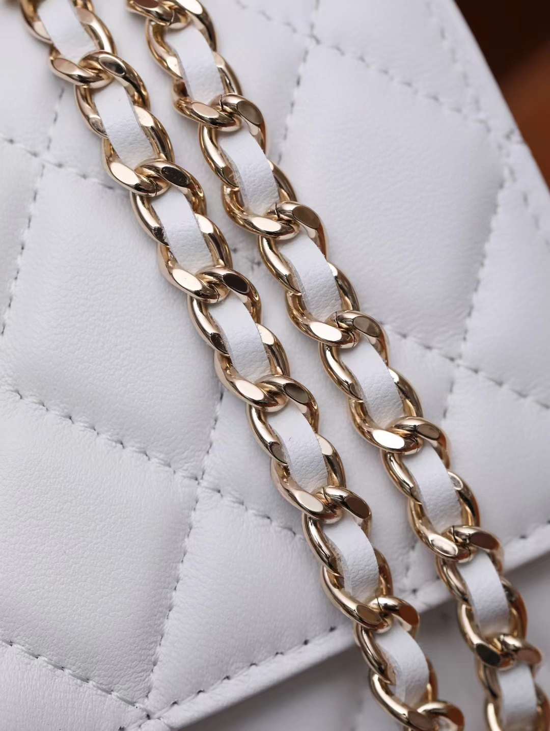 Chanel 24S Metal letter wrist kelly woc view 7