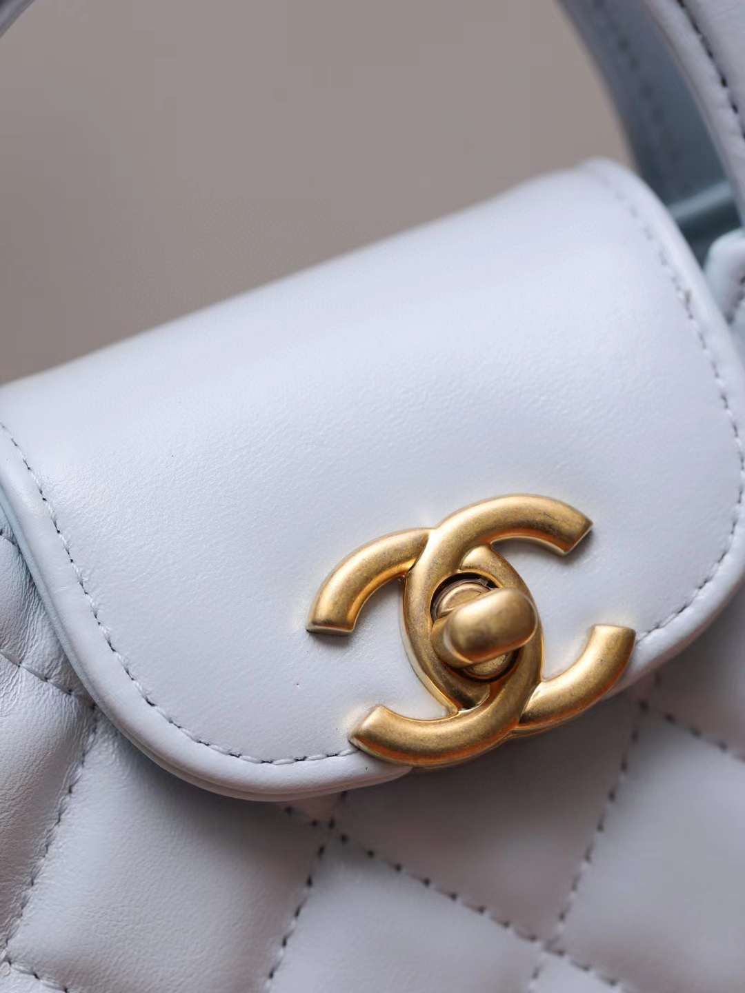 Chanel 23K mini shopping bag view 4