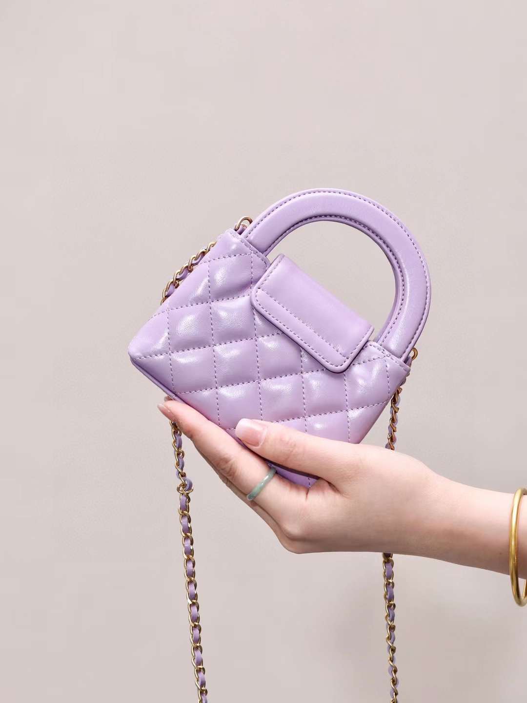 Chanel 23K mini shopping bag view 2