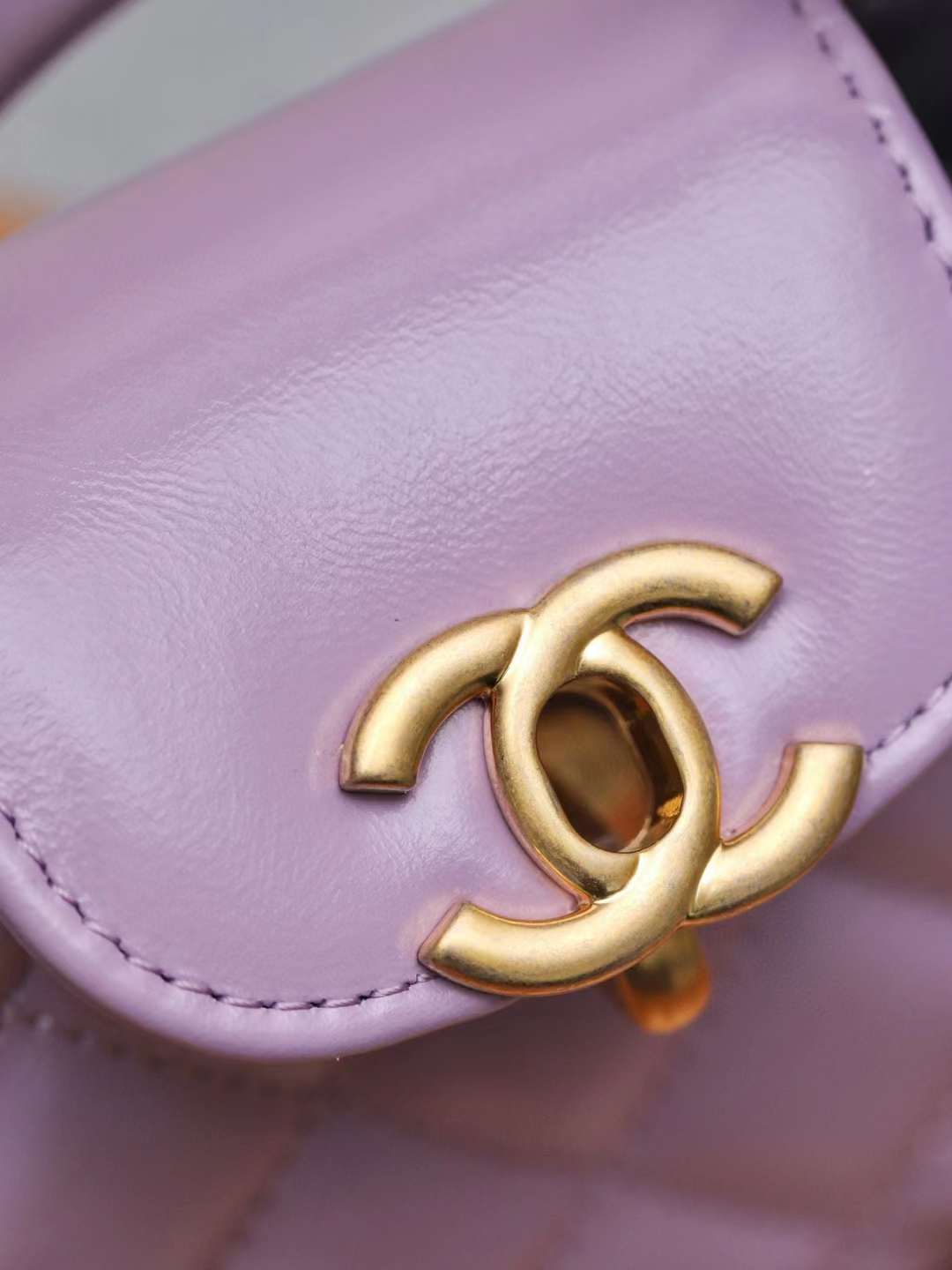 Chanel 23K mini shopping bag view 5