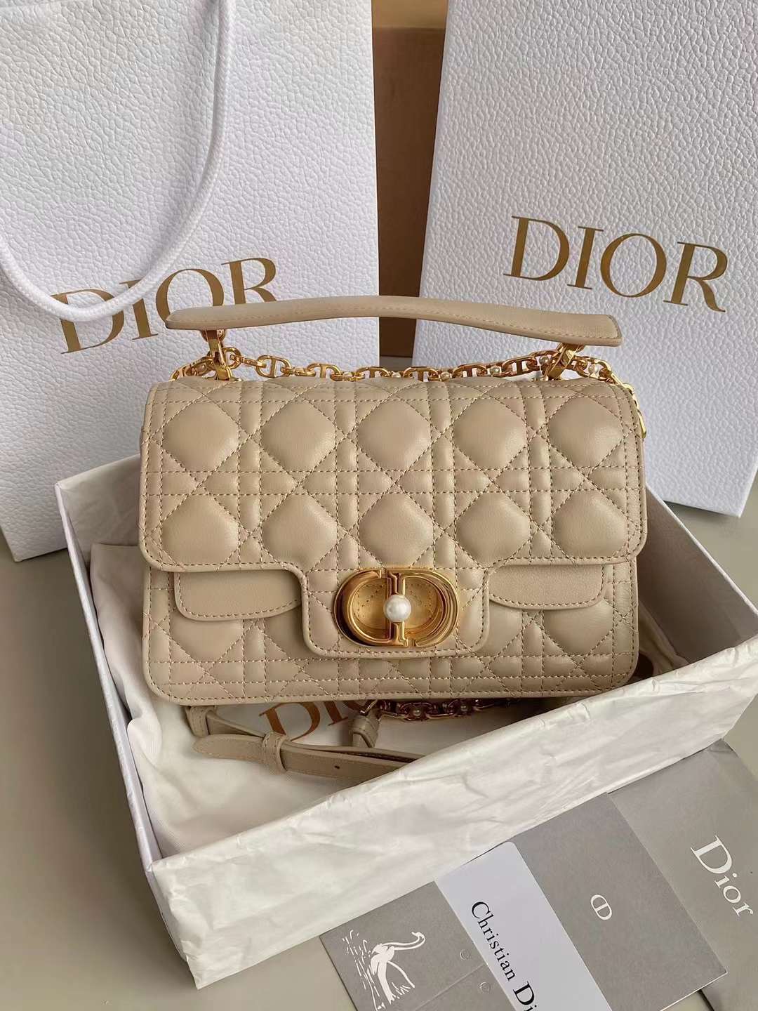 Dior Small Jolie Top Handle Bag view 1