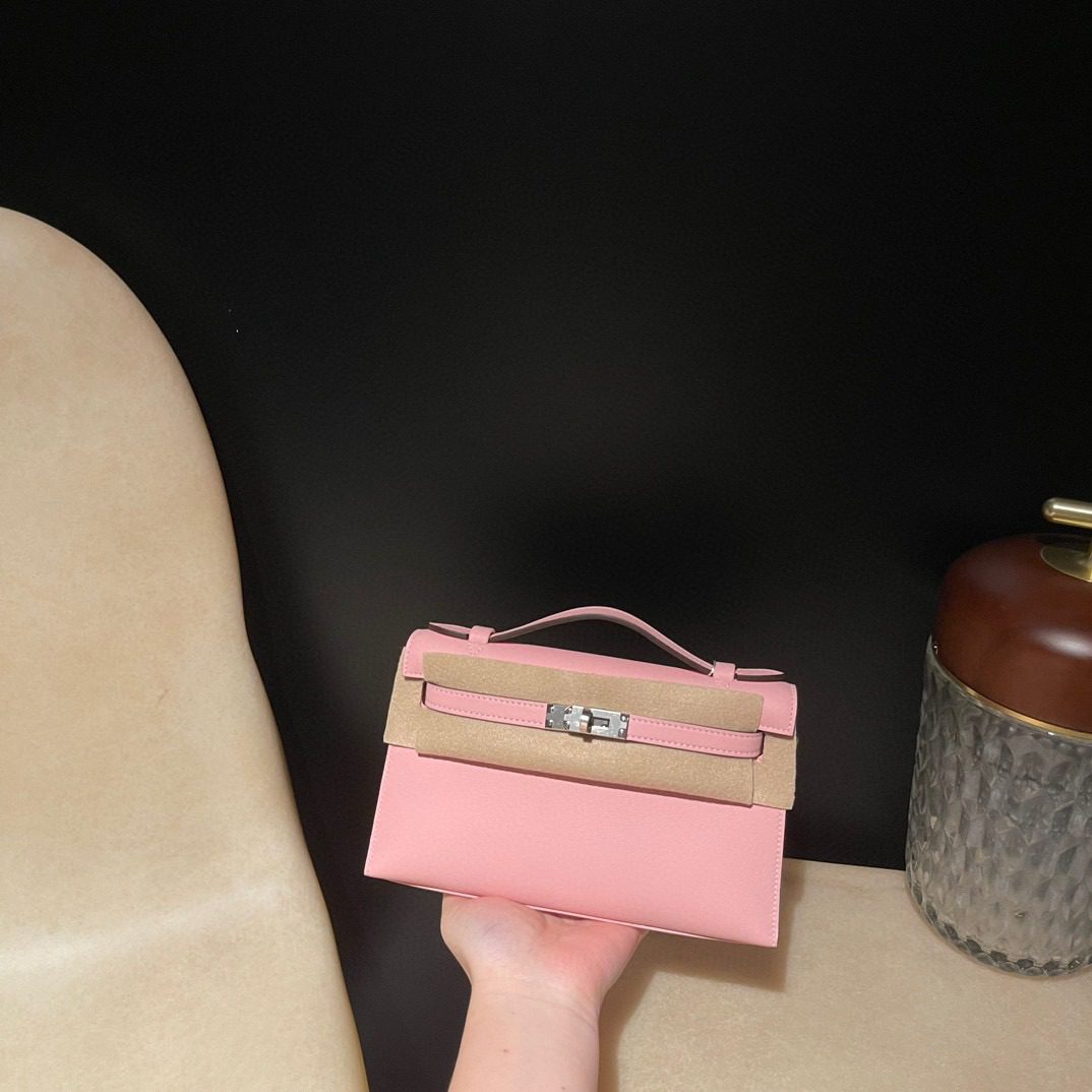 Hermès Kelly Pochette Swift 3qcolour view 1