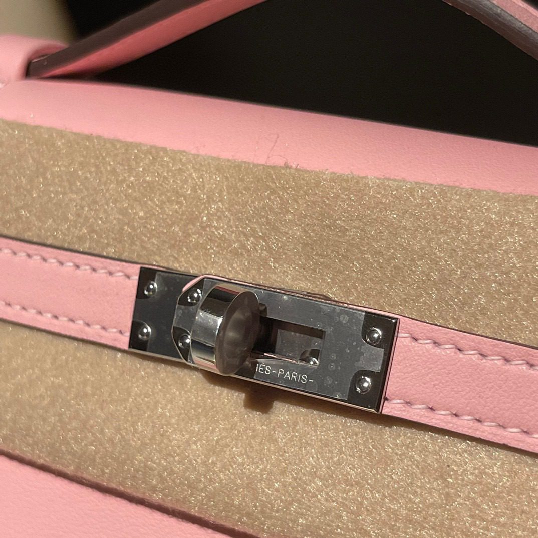 Hermès Kelly Pochette Swift 3qcolour view 4