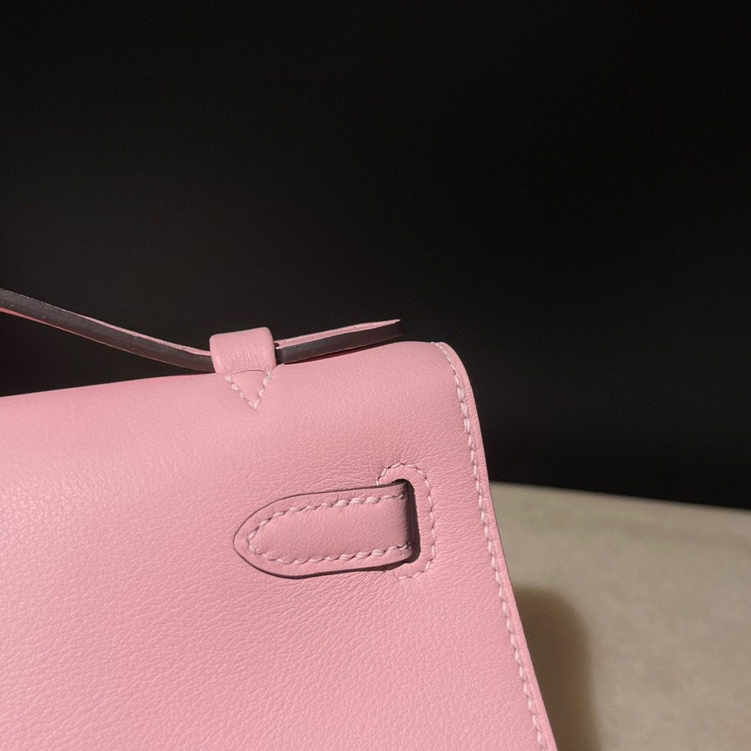 Hermès Kelly Pochette Swift 3qcolour view 6