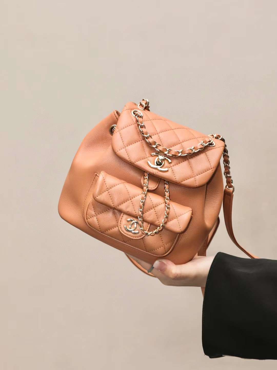 Chanel duma backpack view 1
