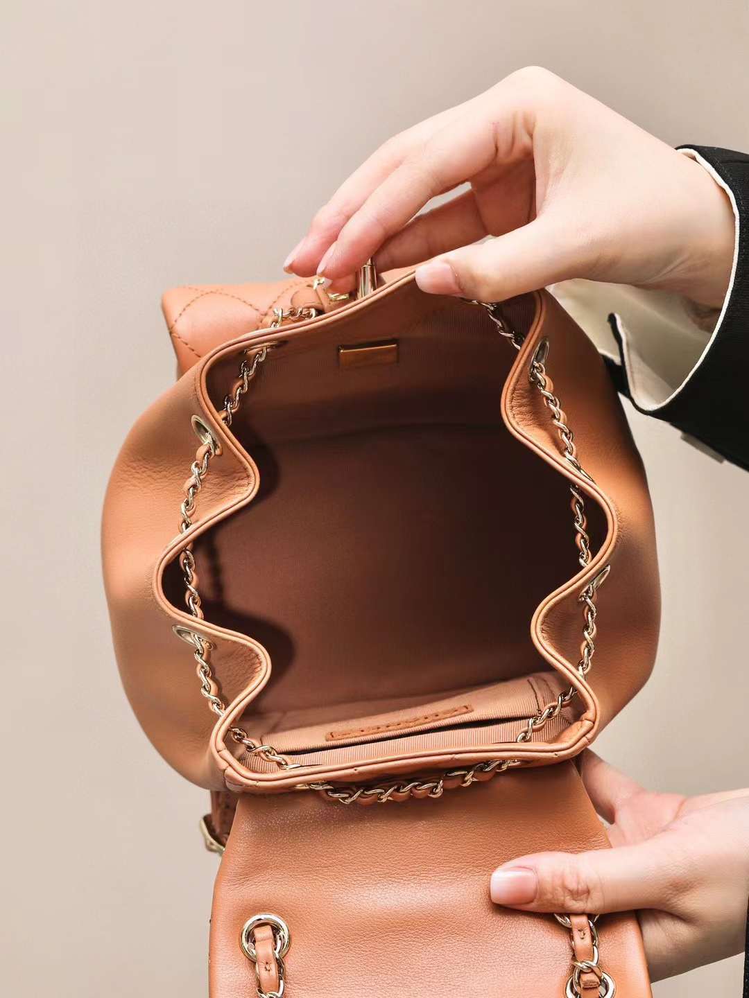 Chanel duma backpack view 3