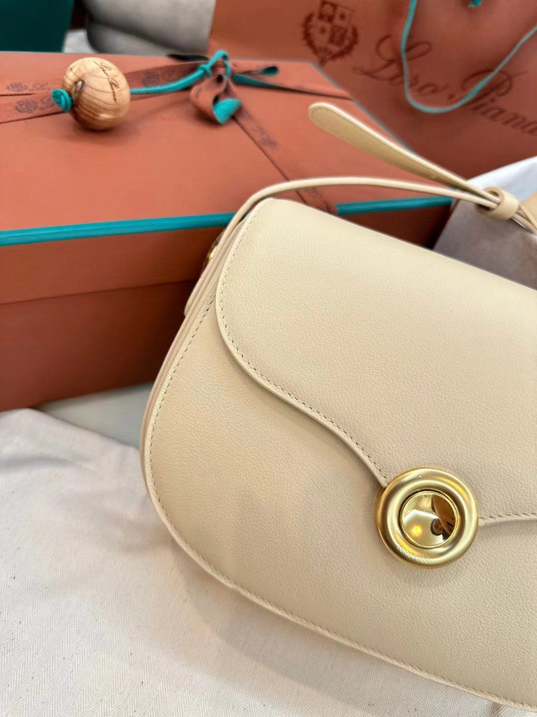 Loro Piana saddle bag view 2