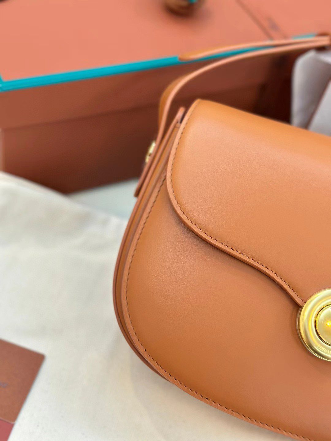 Loro Piana saddle bag view 2