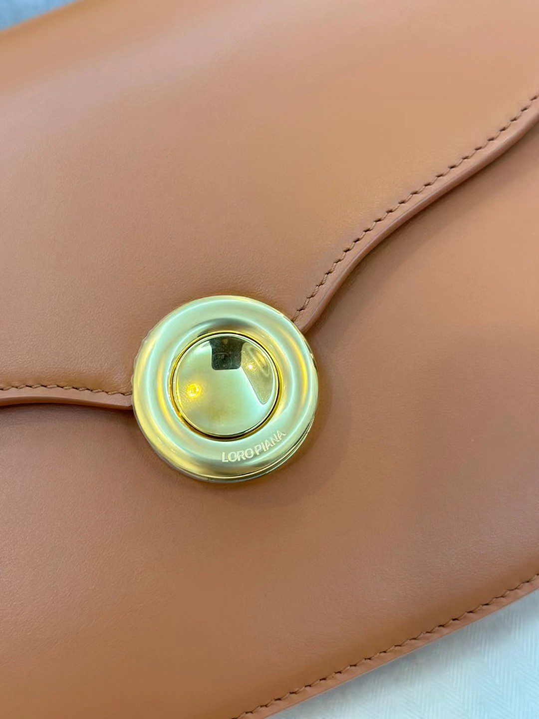 Loro Piana saddle bag view 3