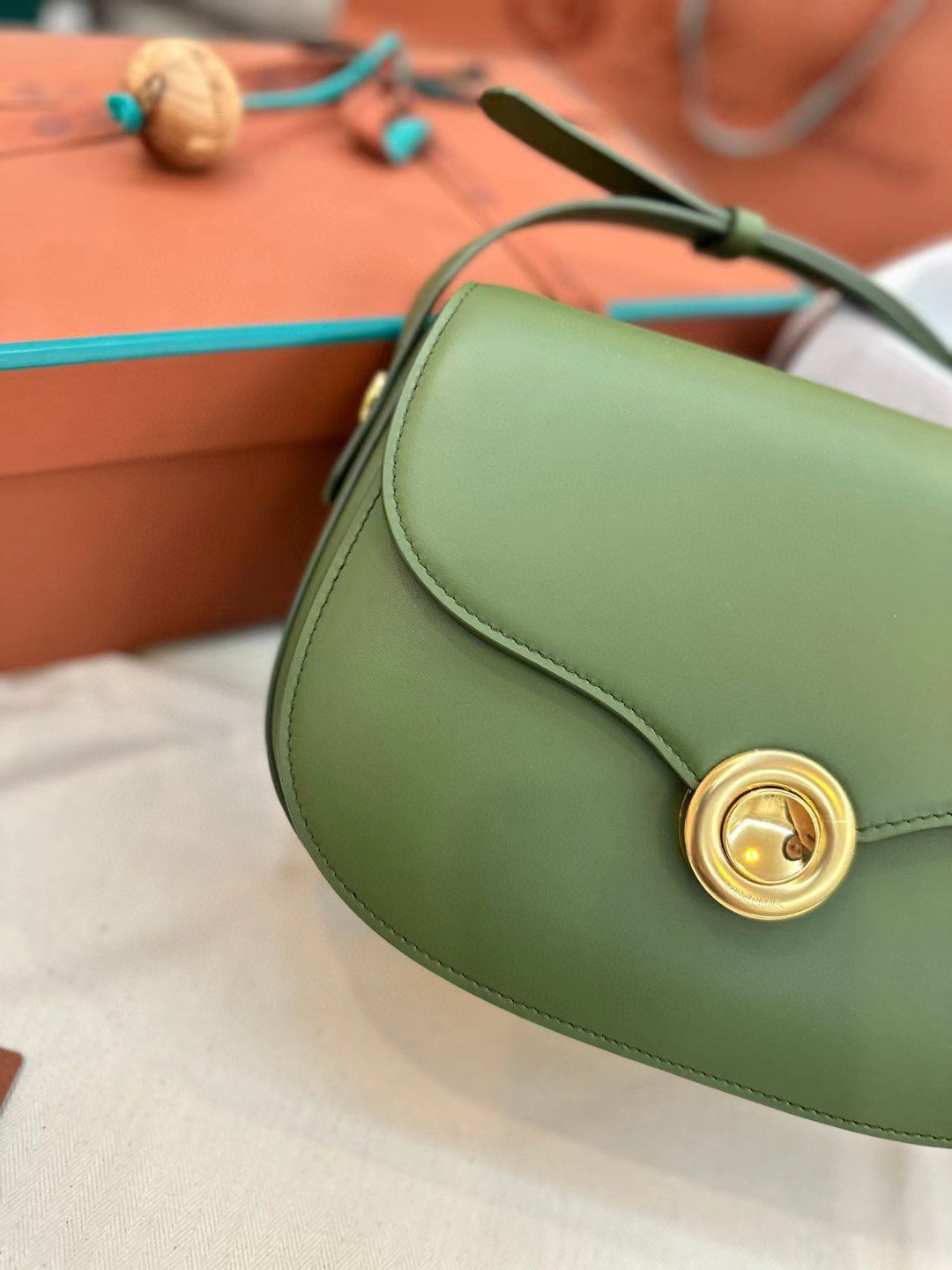 Loro Piana saddle bag view 2