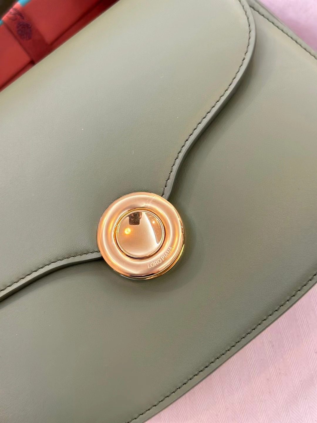 Loro Piana saddle bag view 3