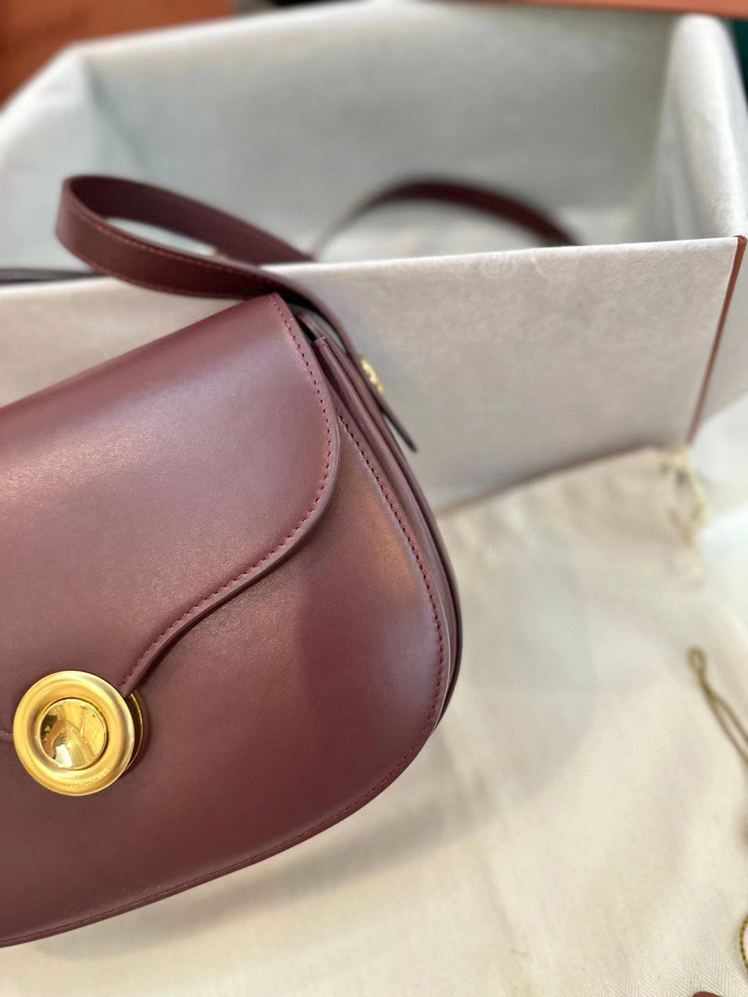 Loro Piana saddle bag view 2