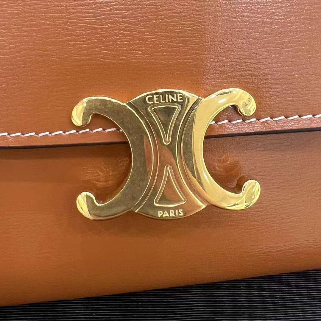 Celine cowhide wallet view 6