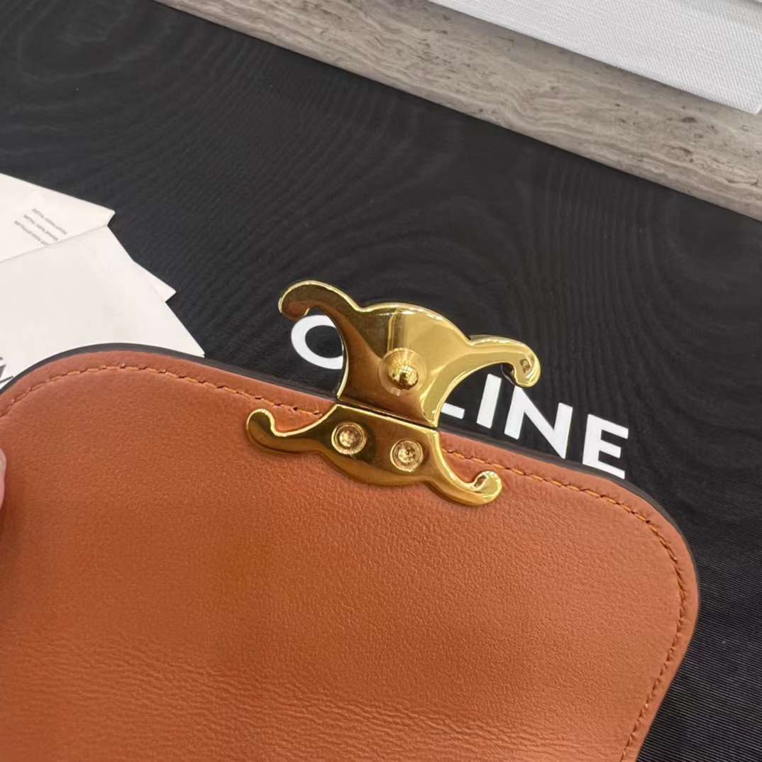 Celine cowhide wallet view 7