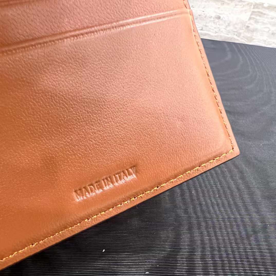 Celine cowhide wallet view 8