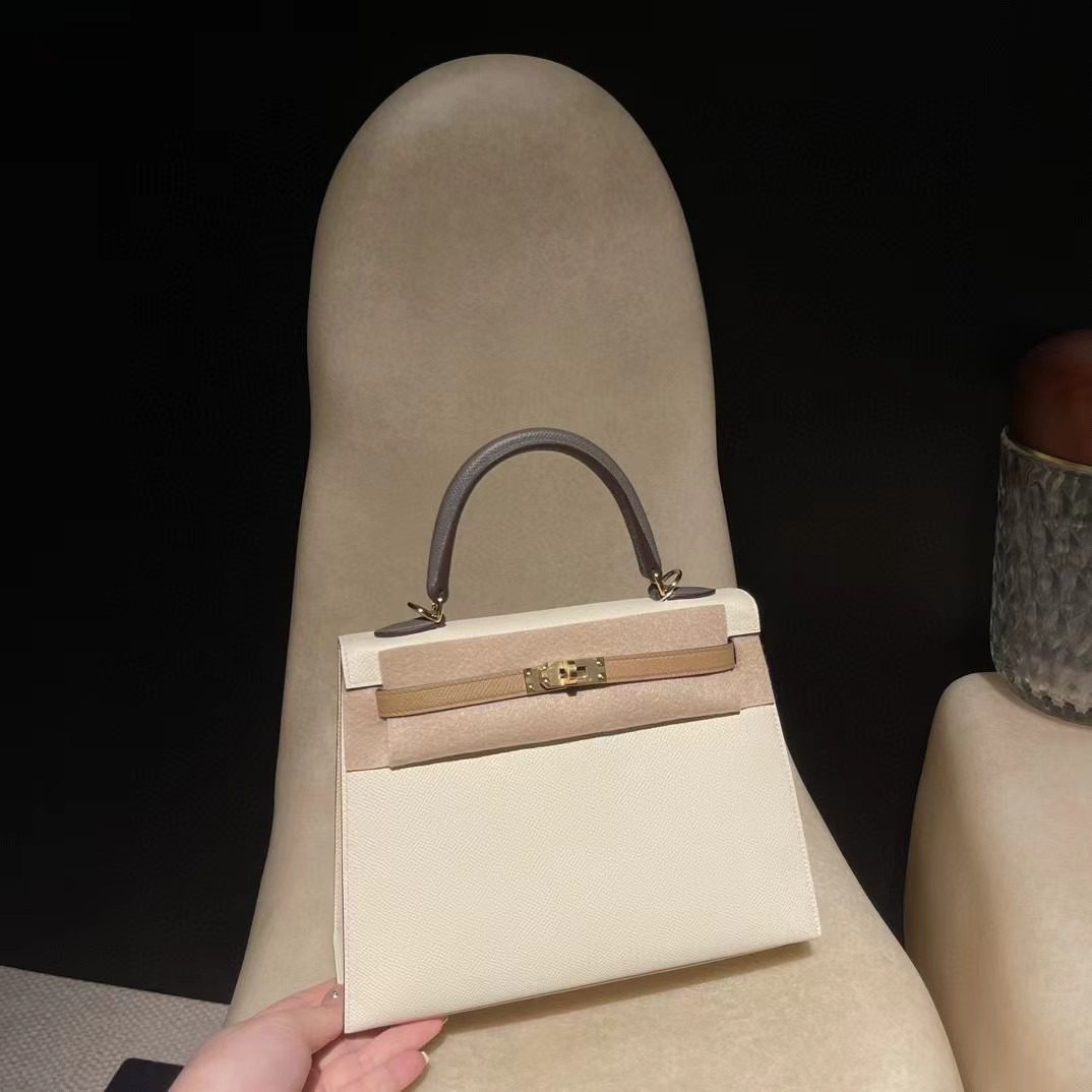 Hermès Kelly 25 EPSOM i2colour OM OL view 1