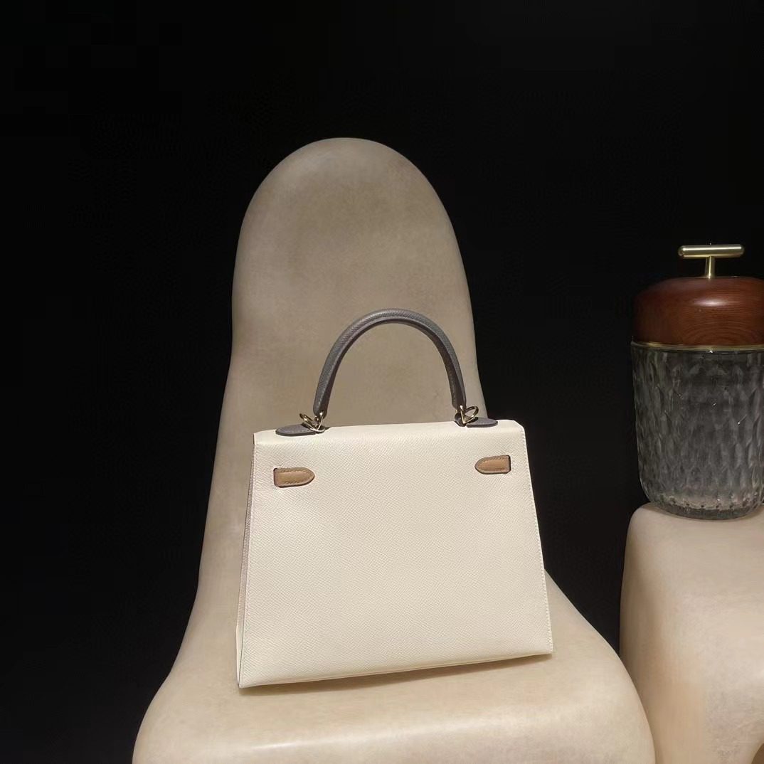 Hermès Kelly 25 EPSOM i2colour OM OL view 7