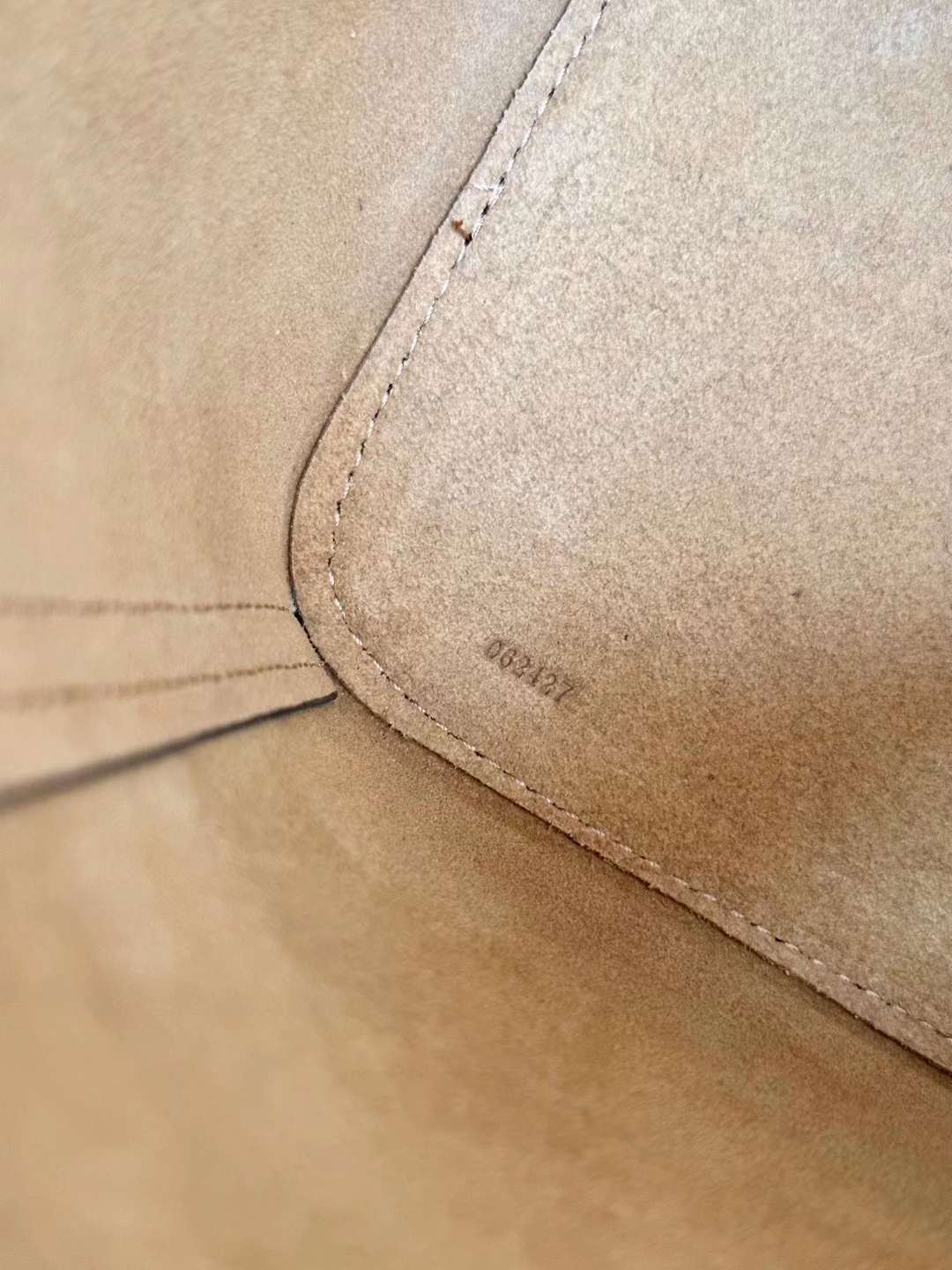 Loewe pebble mini bucket bag view 6