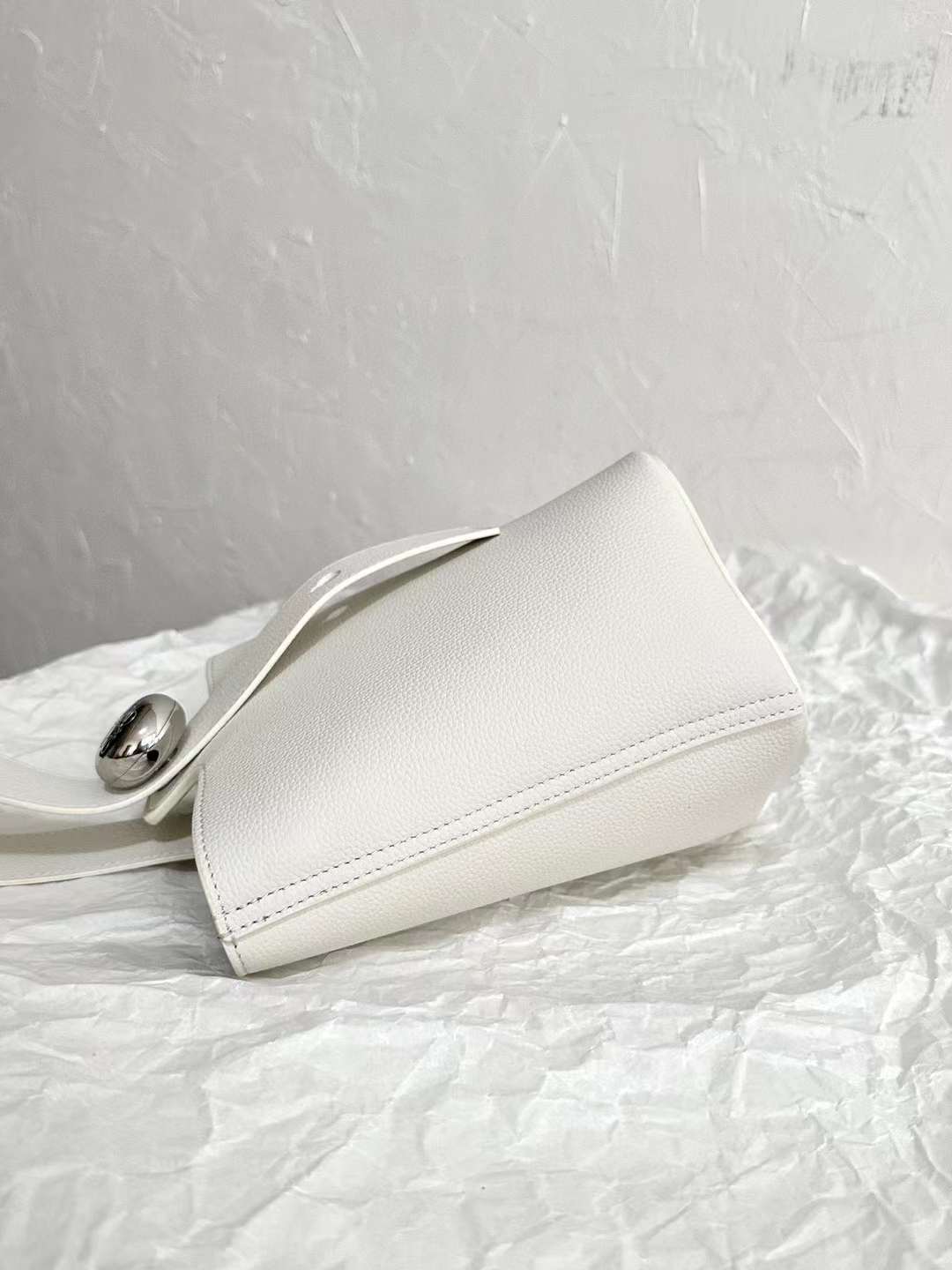 Loewe pebble mini bucket bag view 7