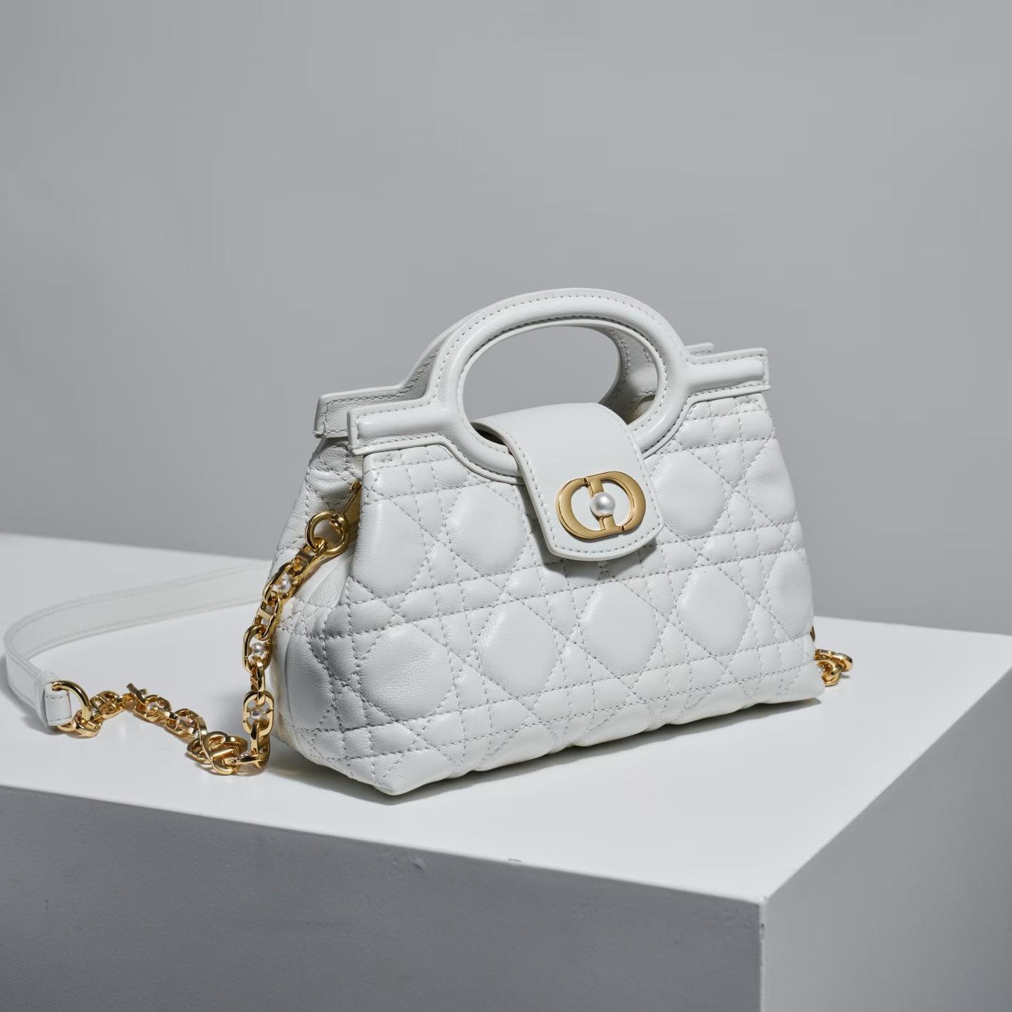 Dior Small Jolie Top Handle Bag view 16