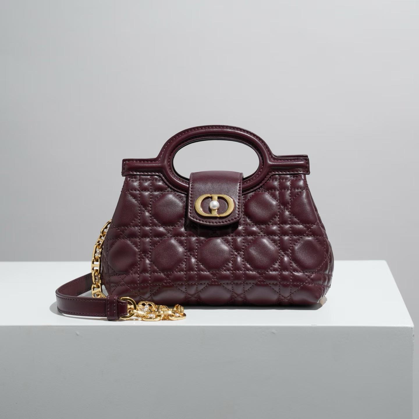 Dior Small Jolie Top Handle Bag view 18