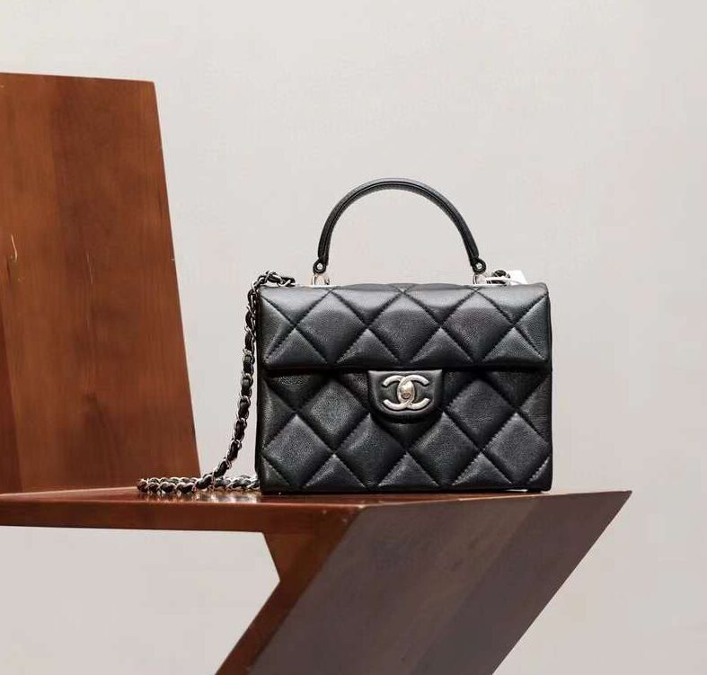 Chanel 24P kelly handle bag view 1