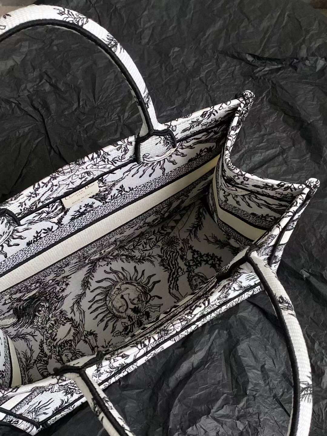 Dior book tote bag view 4