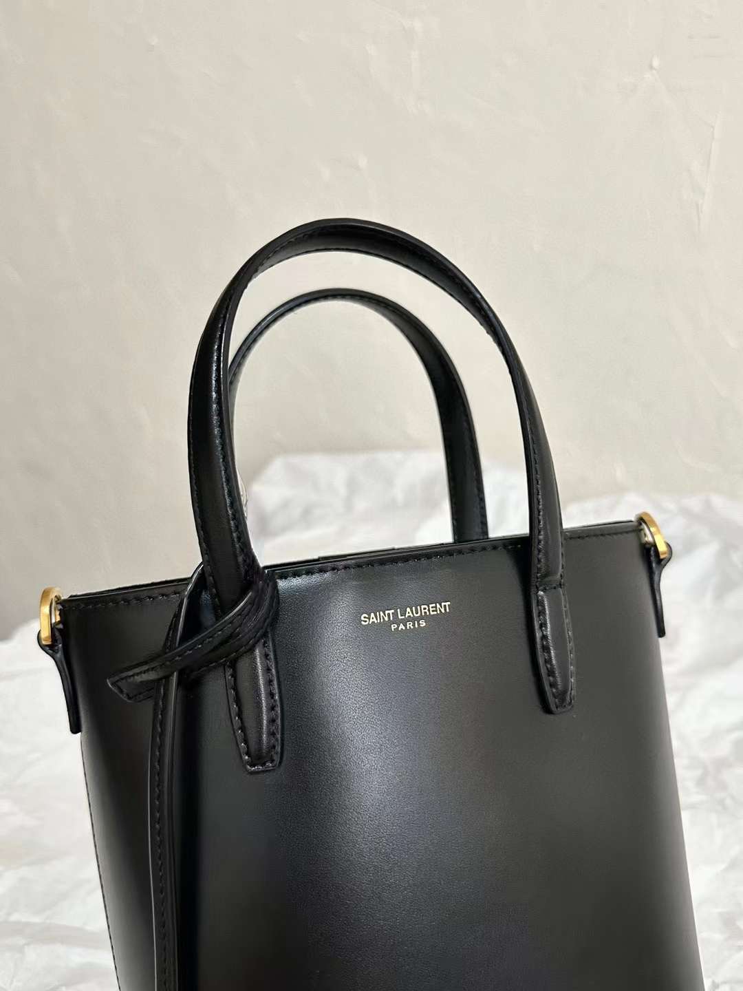 Saint Laurent mini tote bag view 4