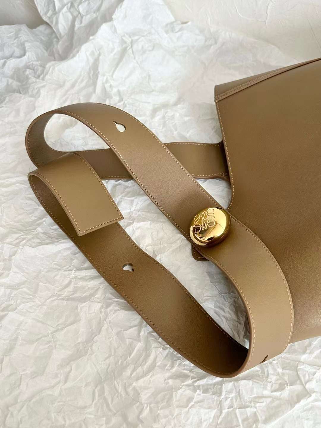 Loewe pebble Bucket bag view 6